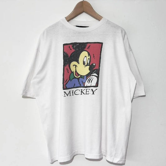 Vintage Mickey 90s T Shirt (Boxy M/L)