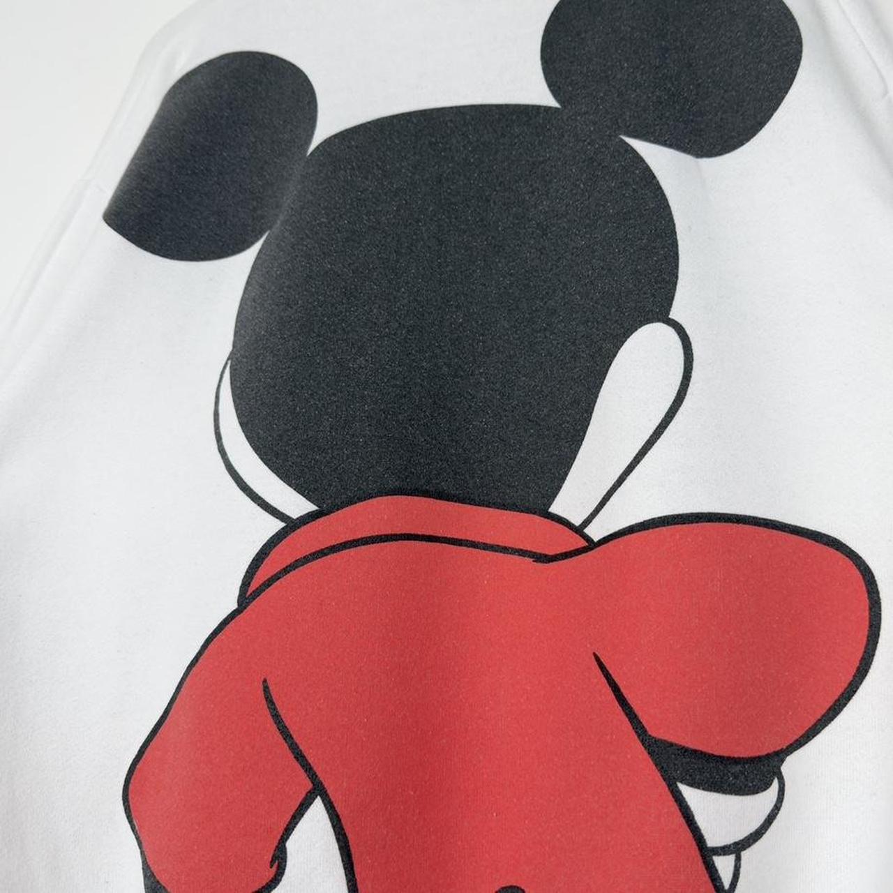 Vintage Mickey Mouse Spell Out Arms 90s Sweatshirt (L)