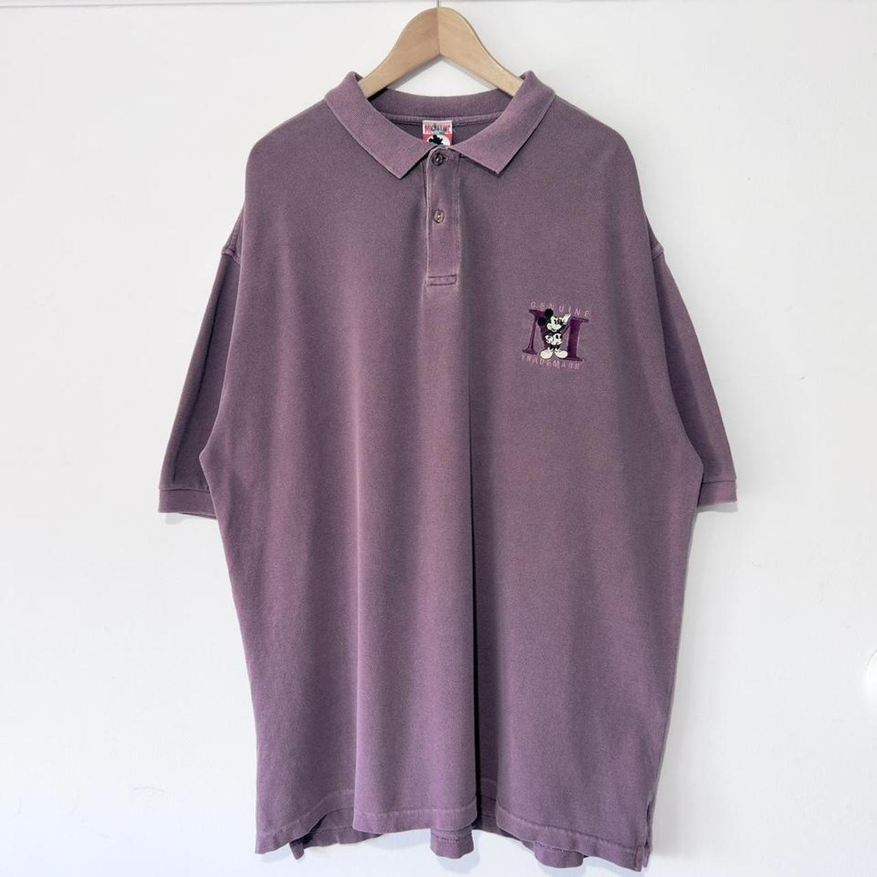 Vintage Mickey Mouse Embroidered 90s Disney Polo Shirt (XXL)