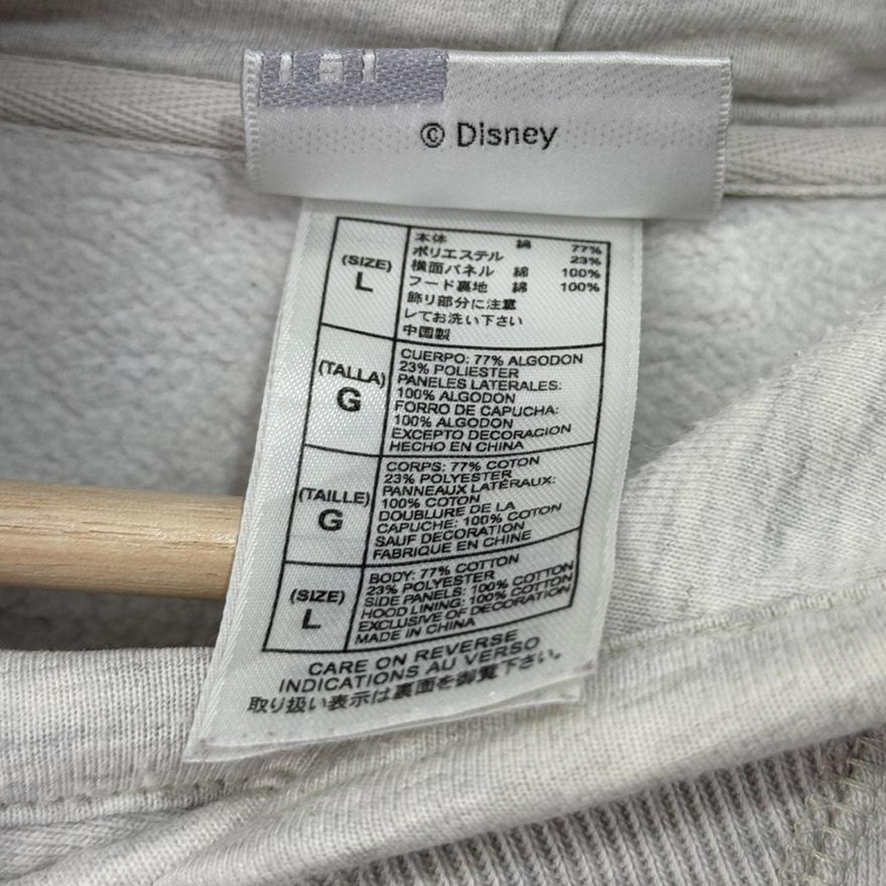 Disneyland Mickey Mouse Embroidered Distressed 00s Hoodie (L)