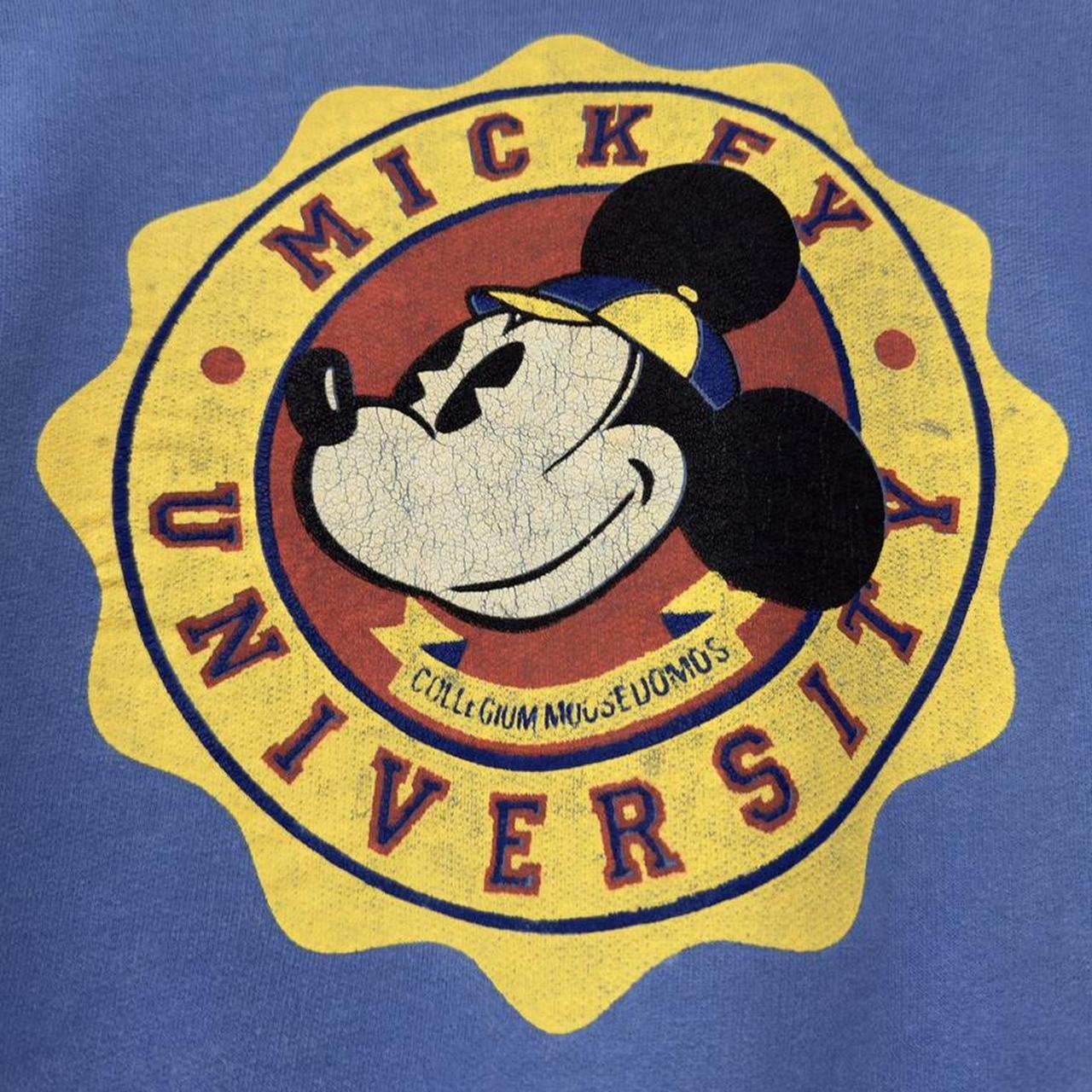Vintage Mickey University 90s Sweatshirt (Boxy M)