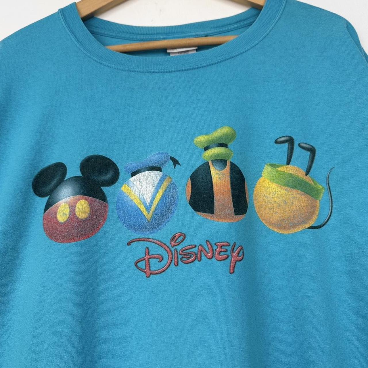 Vintage Mickey & Friends Spheres Disney Store 00s T Shirt (XXL)