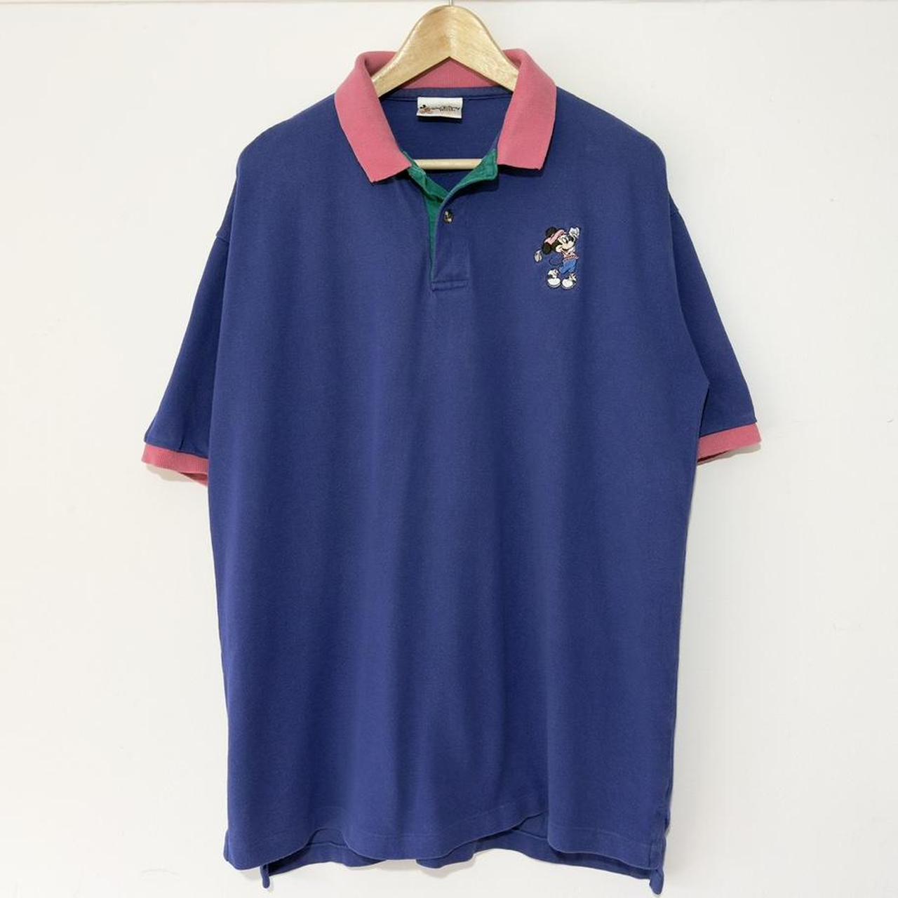 Vintage Mickey Mouse 00s Golf Polo Shirt (XL)