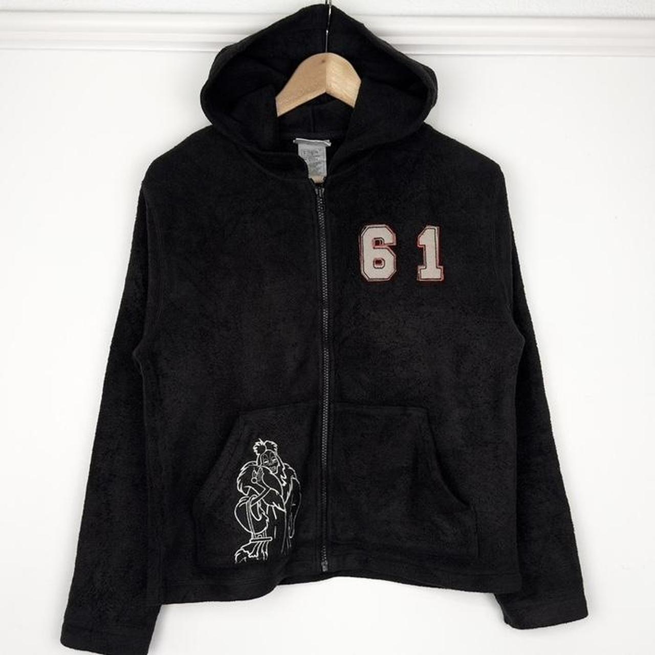 Vintage Cruella De Vil Disneyland 00s Fleece Hoodie (S)