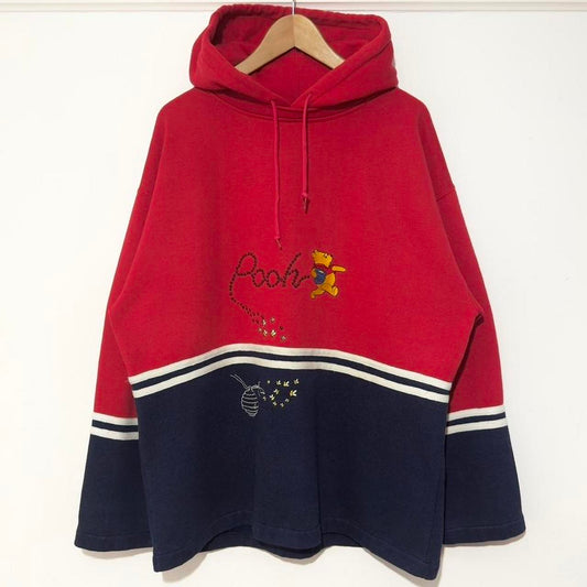 Vintage Winnie the Pooh 90s Hoodie (L/XL)