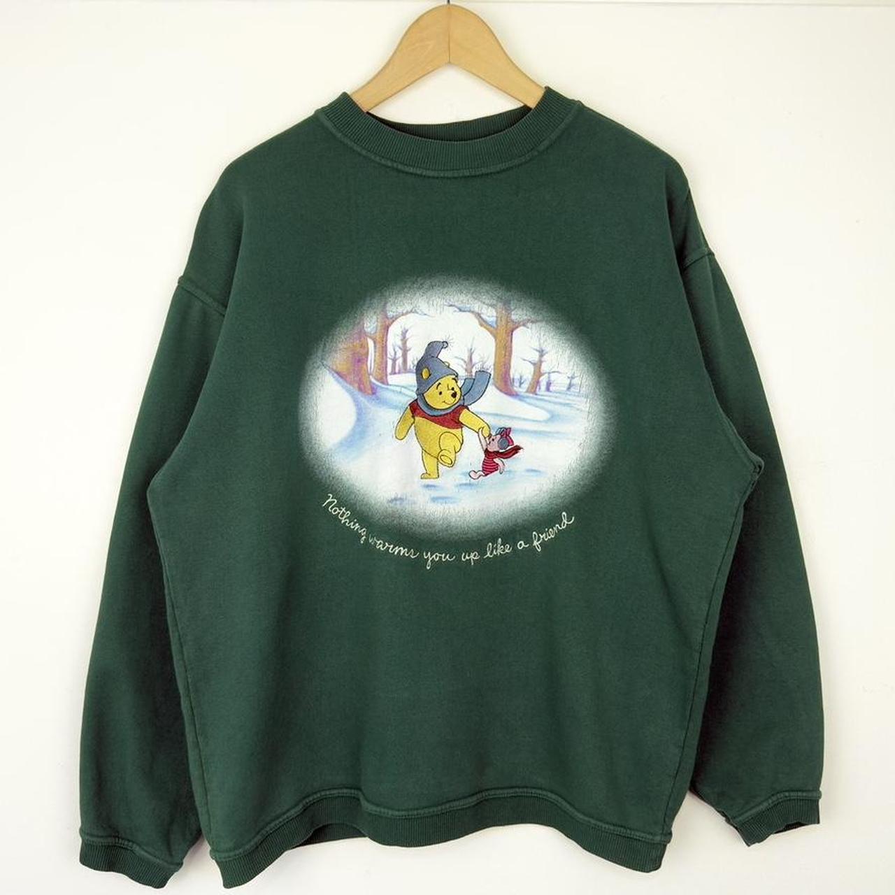 Vintage Winnie the Pooh & Piglet Snowy 90s Sweatshirt (M)