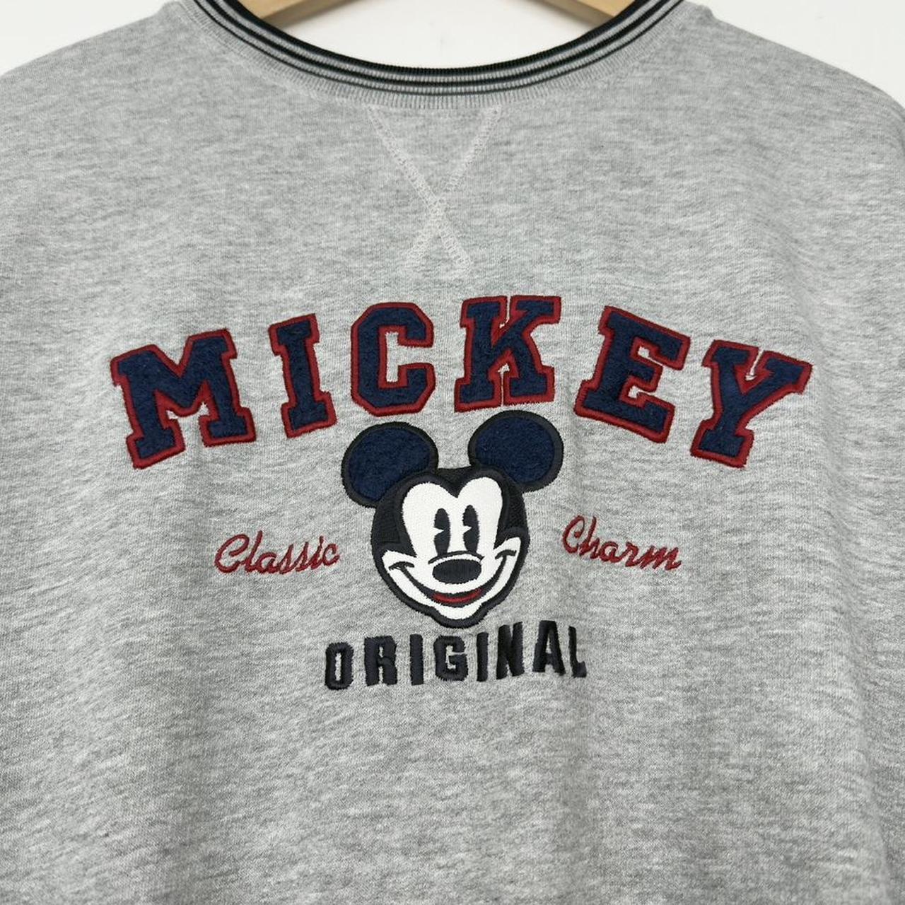 Mickey Mouse Spell Out 2000s Sweatshirt (XL)