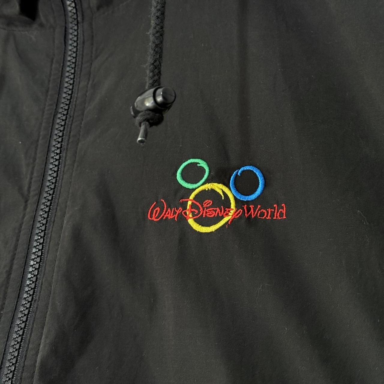 Vintage Walt Disney World Black Zip Up Jacket (S)