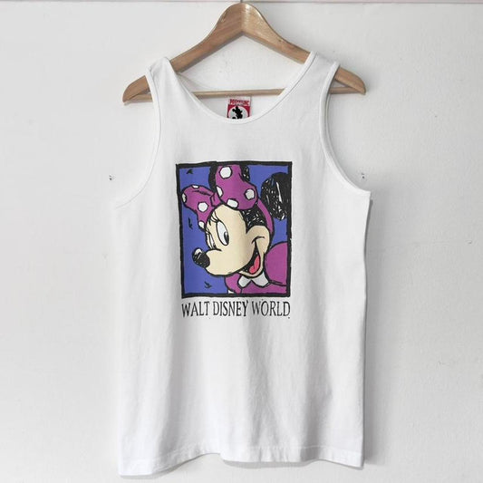 Vintage Minnie Mouse Walt Disney World 90s Vest Tank Top (S/M)