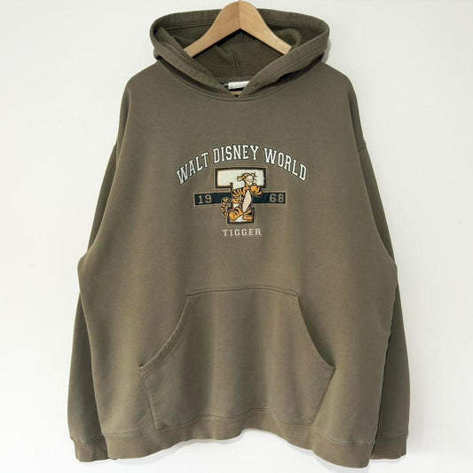 Vintage Walt Disney World Tigger 00s Hoodie (XXL)