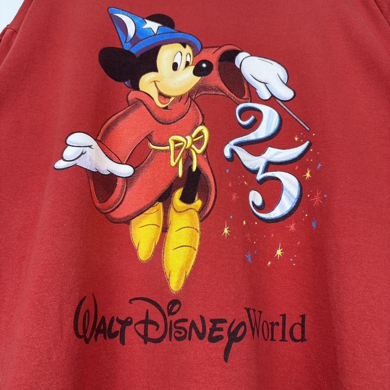 Vintage Walt Disney World 25th Anniversary 90s T Shirt (XXL)