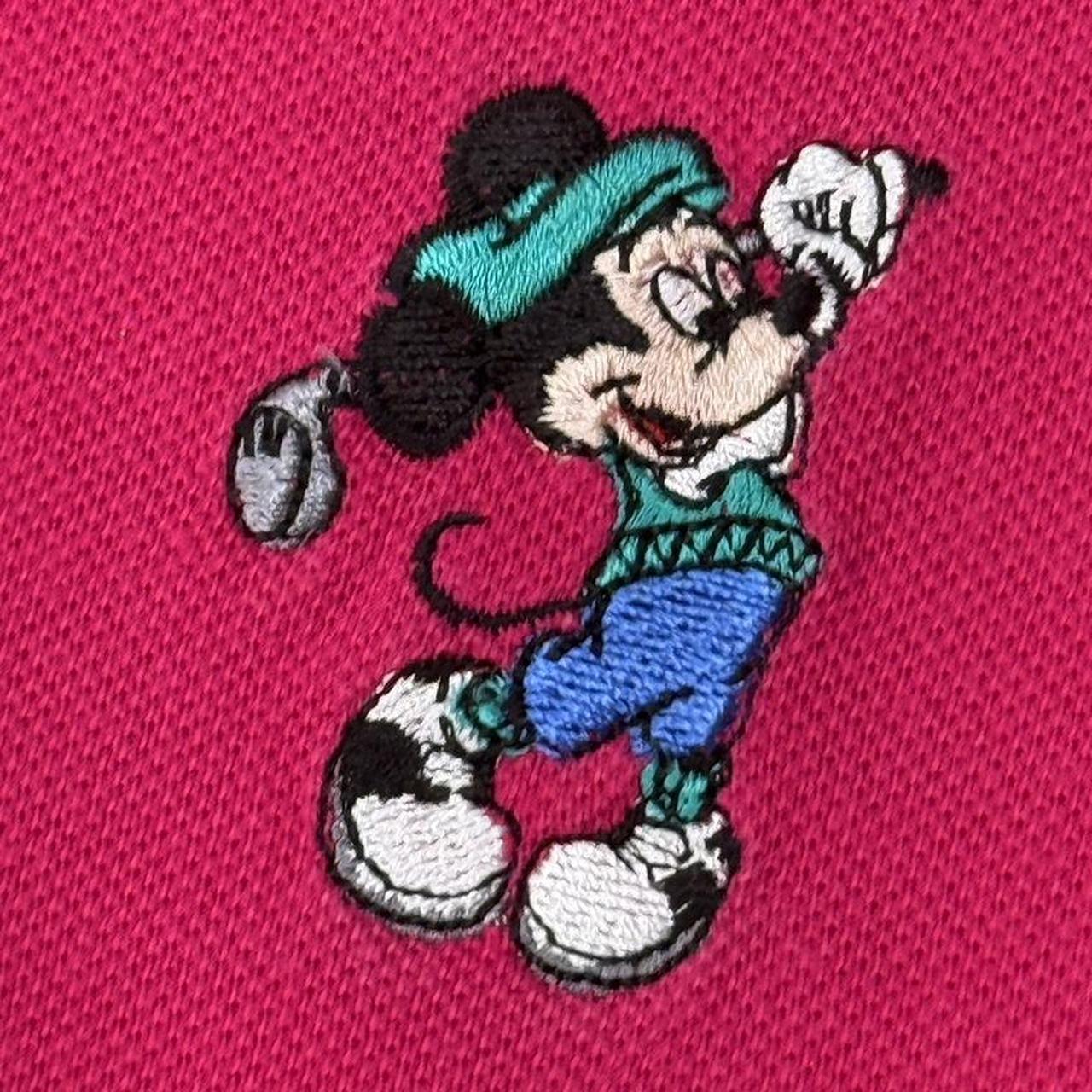 Vintage Mickey Mouse Golf Walt Disney World 00s Polo Shirt (XL)