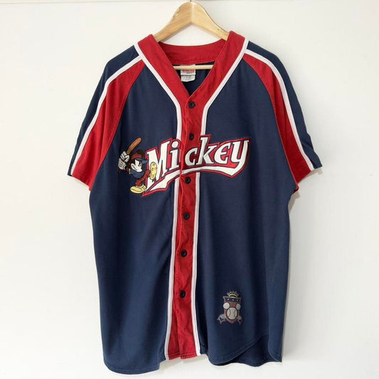 Vintage Mickey Mouse Baseball 00s Jersey (L)