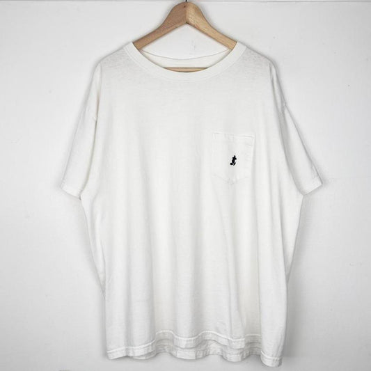 Vintage Mickey Mouse Emblem Walt Disney World 00s Pocket T Shirt (XL)