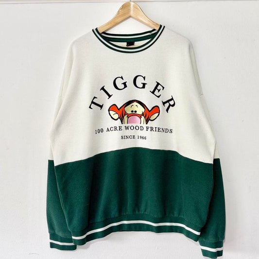 Disney Tigger Embroidered Winnie the Pooh Sweatshirt (L)