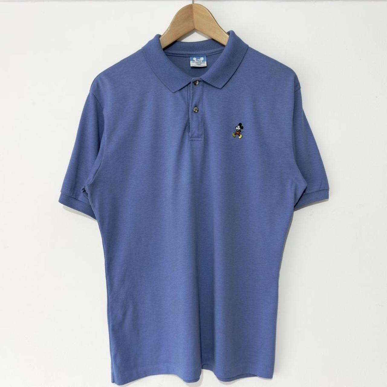 Vintage Mickey Mouse 80s Polo Shirt (M)