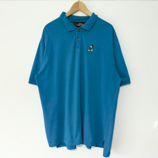 Vintage Mickey Mouse 90s Polo Shirt (XL)