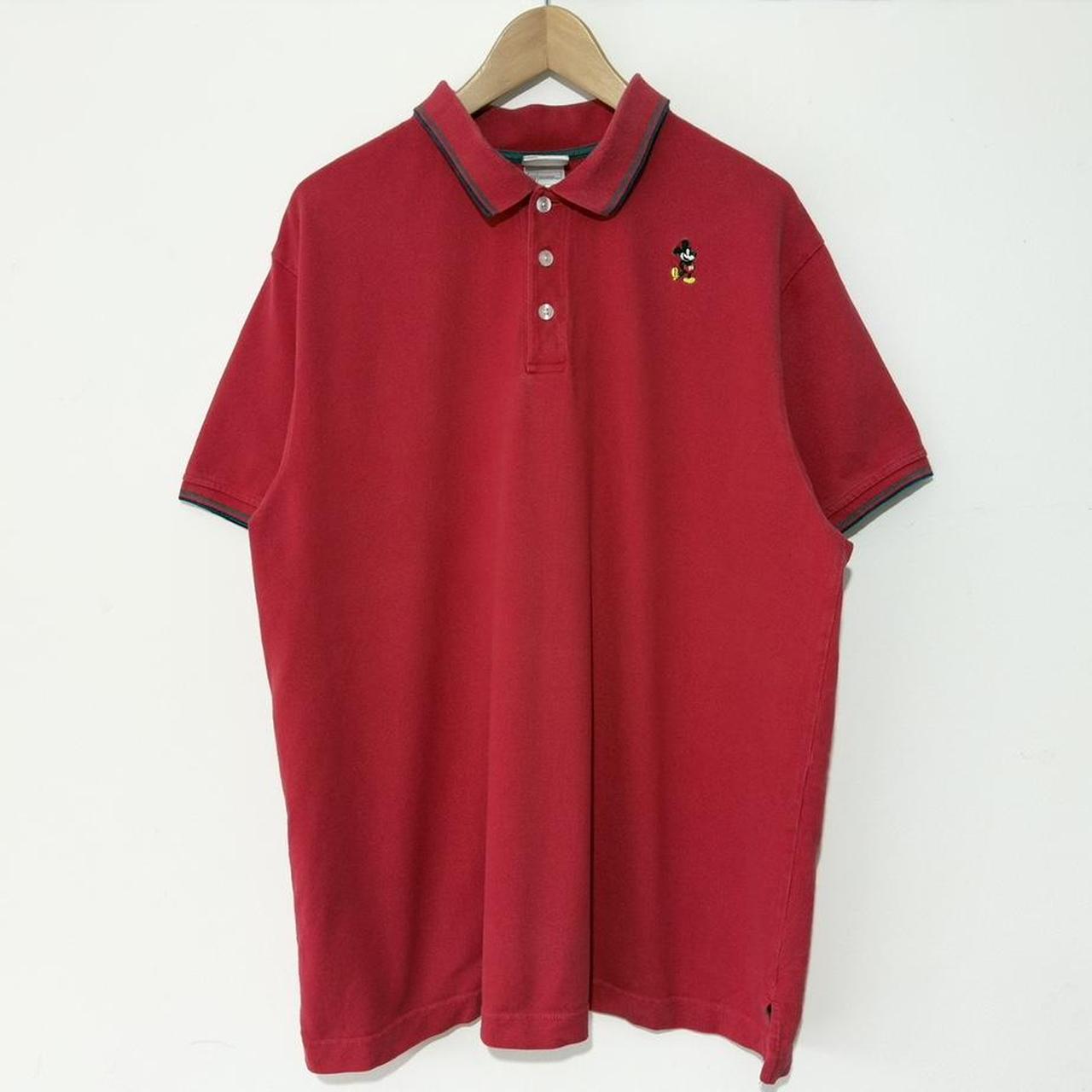 Vintage Mickey Mouse 00s Polo Shirt (XL)
