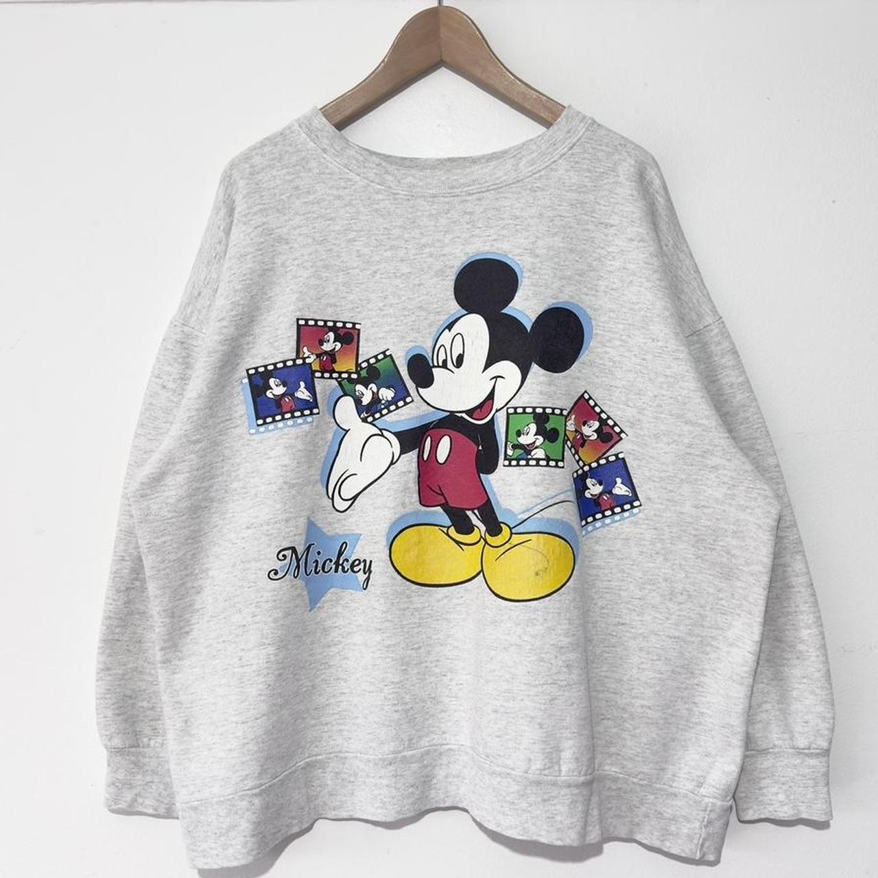 Vintage Mickey Mouse Reel 90s Sweatshirt (Boxy XL)