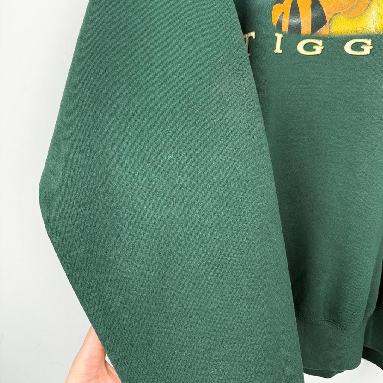 Vintage 00s Tigger Disney Store Green Sweatshirt (XL)
