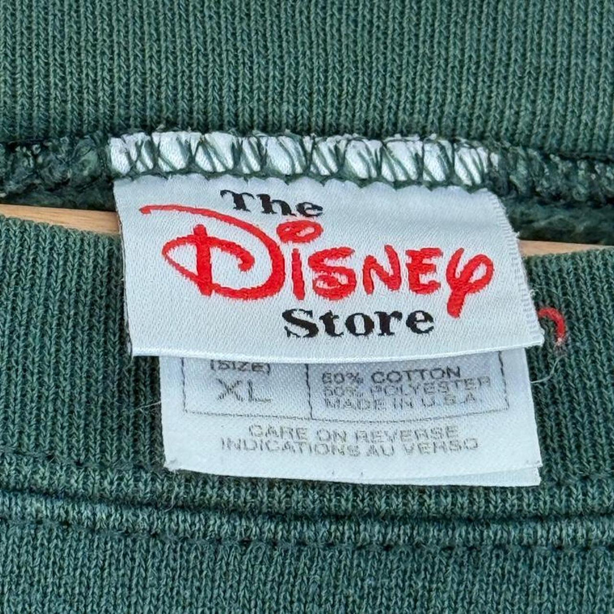 Vintage 00s Tigger Disney Store Green Sweatshirt (XL)