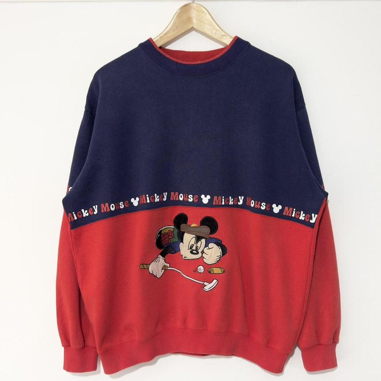 Vintage Mickey Mouse Golf Sweatshirt (Boxy L)