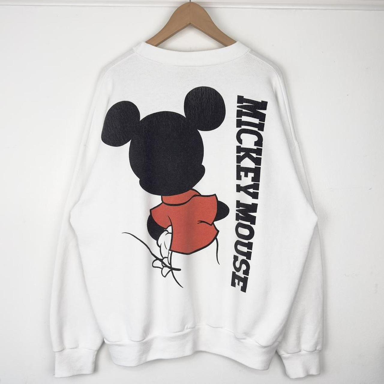Vintage Mickey Mouse Front & Back 90s Sweatshirt (XL)