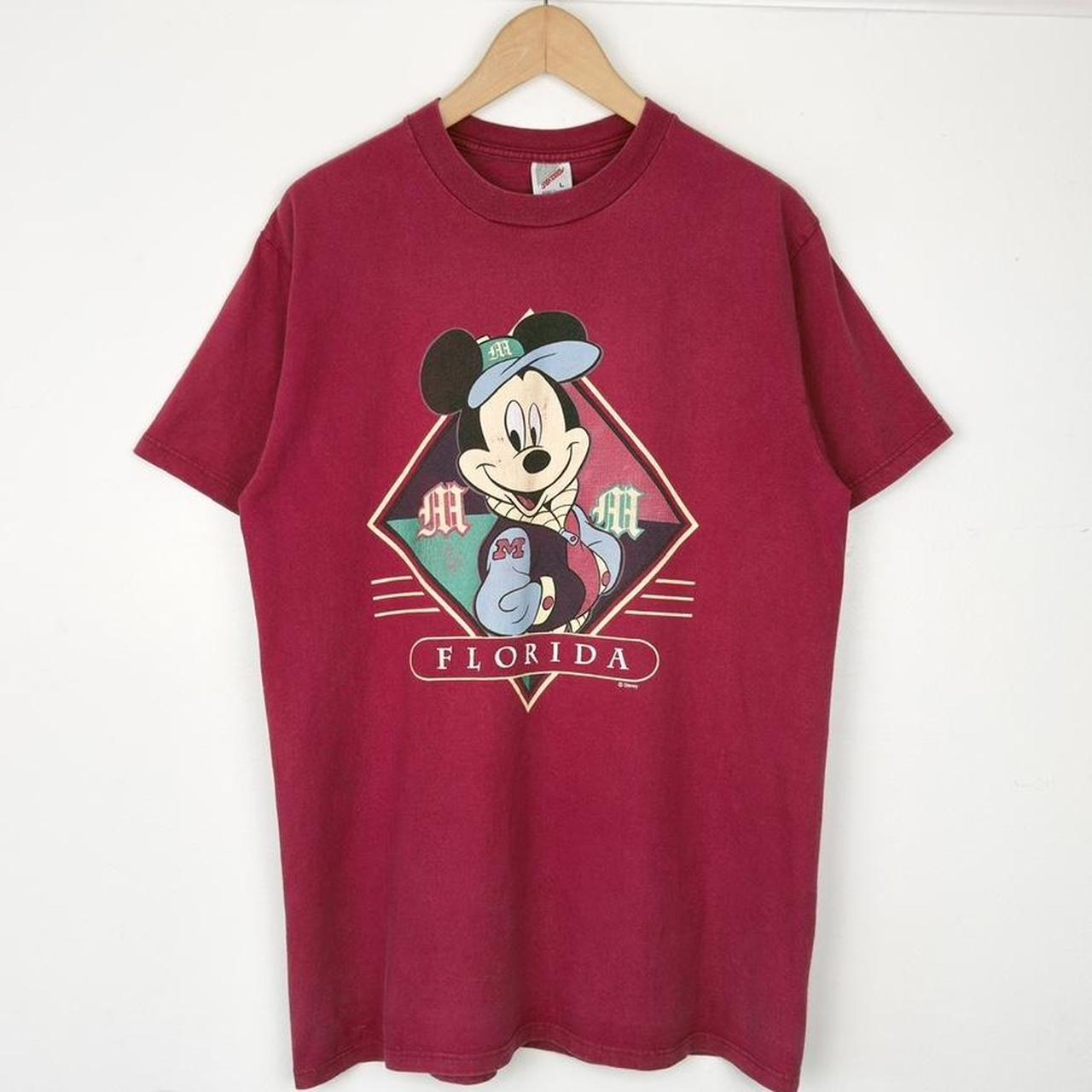 Vintage Mickey Mouse Florida 90s T Shirt (L)