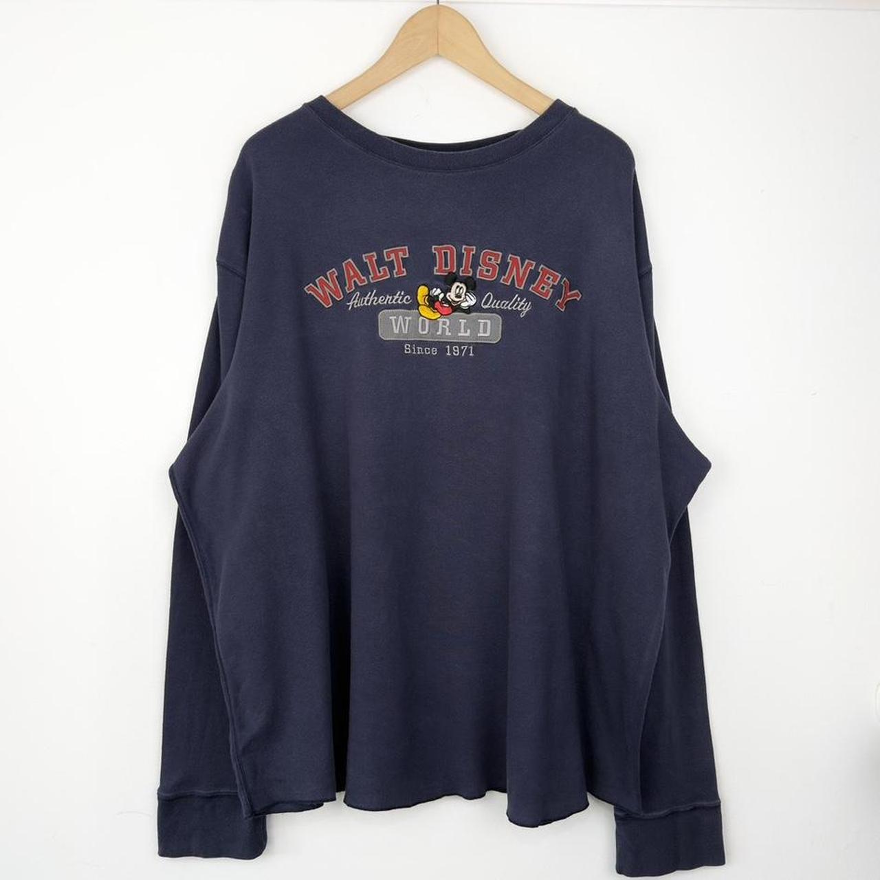 Vintage Walt Disney World Embroidered 00s Long Sleeve (XXL)