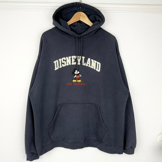 Vintage Disneyland Mickey Spell Out 00s Hoodie (L)