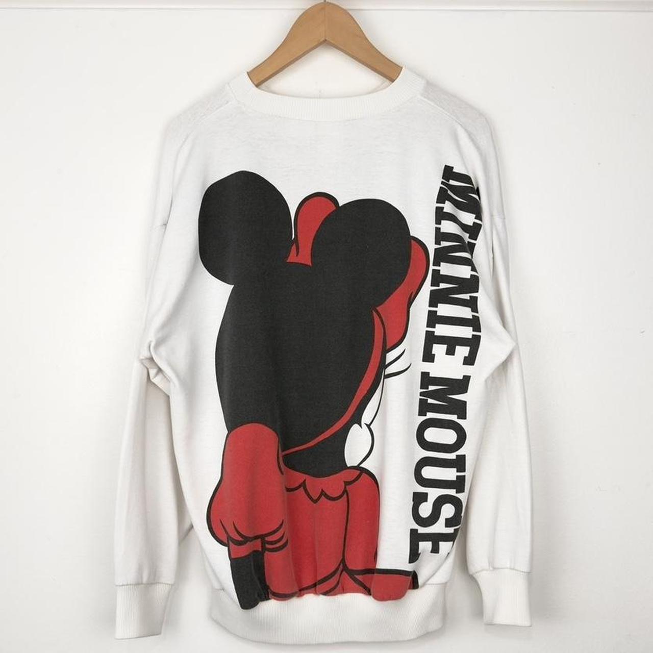 Vintage Minnie Mouse Front & Back 90s Sweatshirt (L)