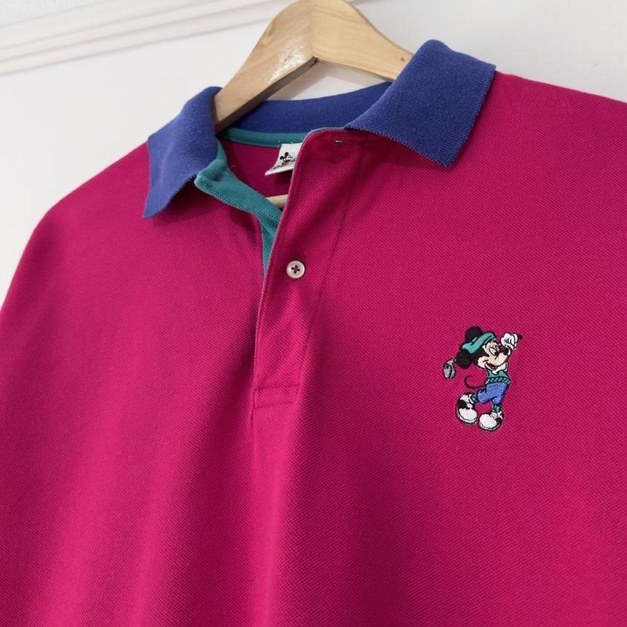 Vintage Mickey Mouse Golf Walt Disney World 00s Polo Shirt (XL)