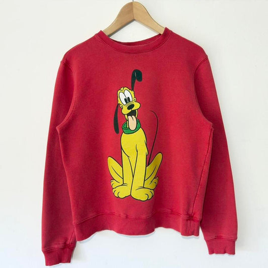 Vintage Pluto Disney Store Exclusive 00s Sweatshirt (S)