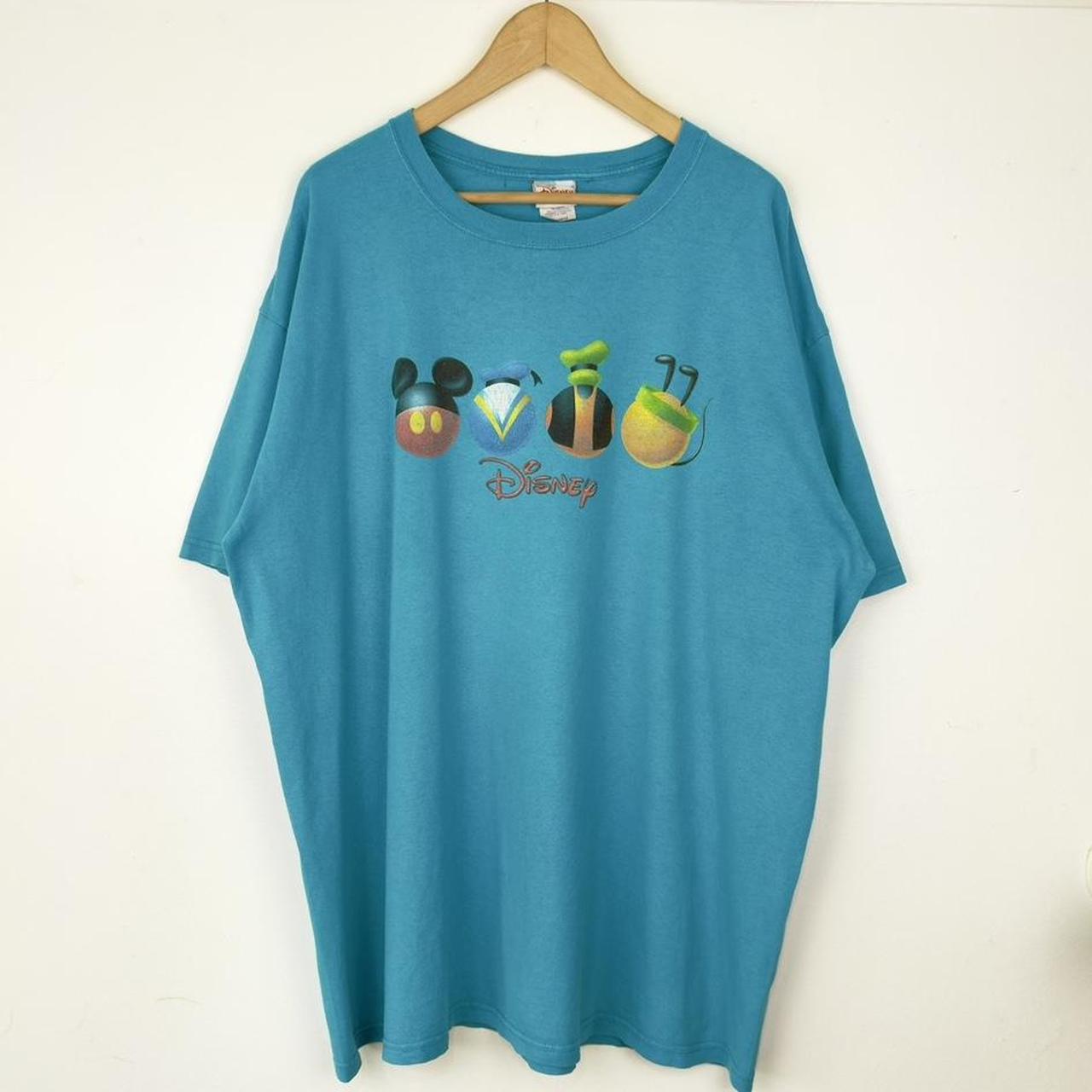 Vintage Mickey & Friends Spheres Disney Store 00s T Shirt (XXL)