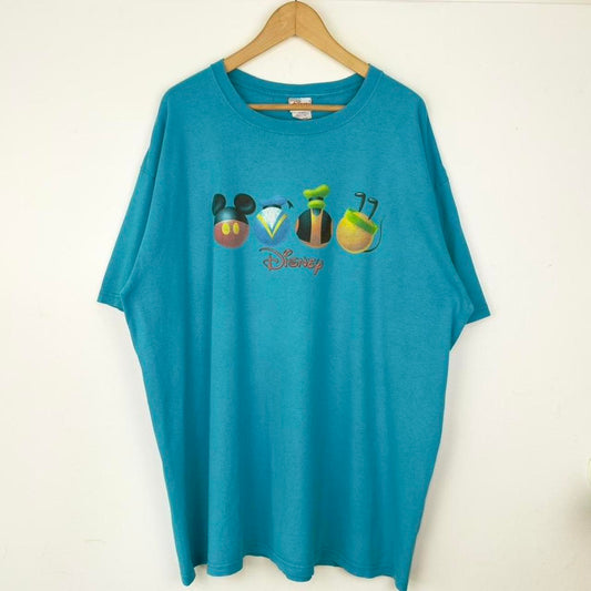 Vintage Mickey & Friends Spheres Disney Store 00s T Shirt (XXL)