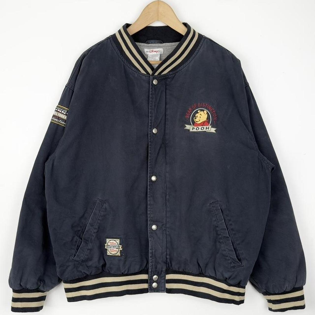 Vintage Winnie the Pooh & Friends Embroidered 00s Varsity Jacket (L)