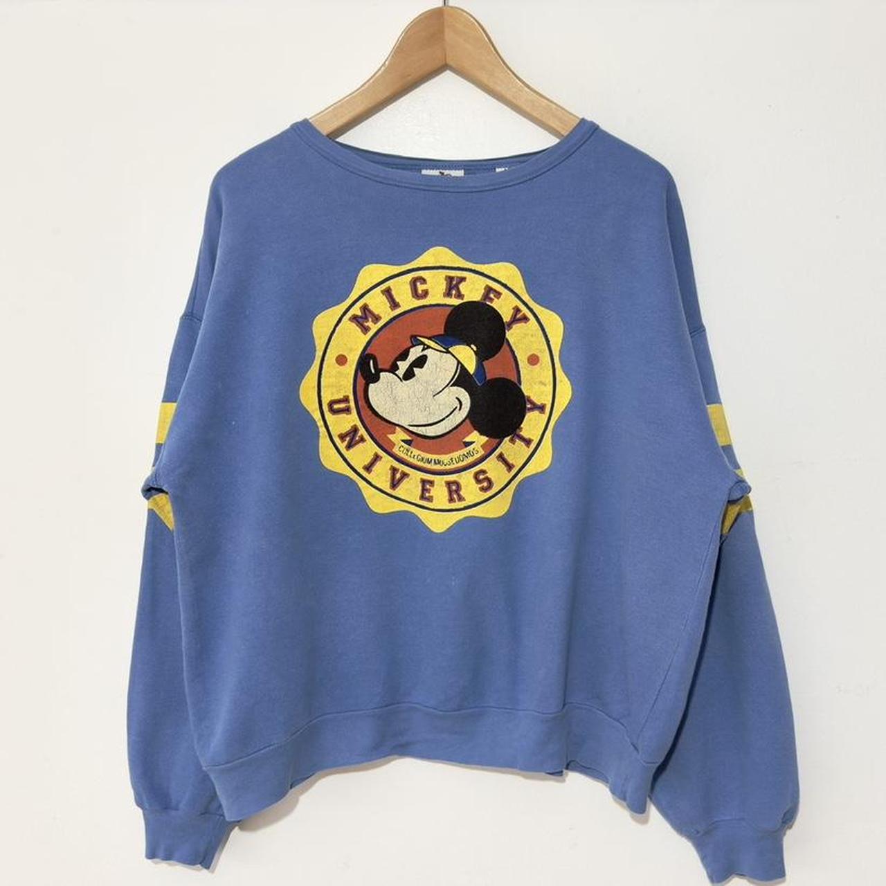 Vintage Mickey University 90s Sweatshirt (Boxy M)