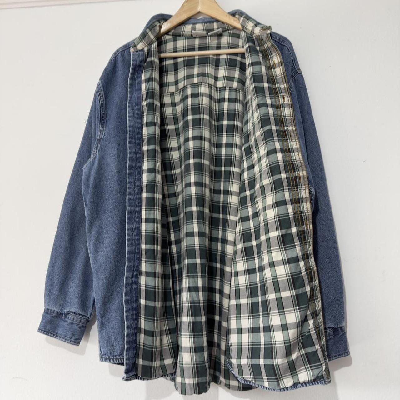 Vintage Mickey & Friends Embroidered 90s Denim Shirt (L)