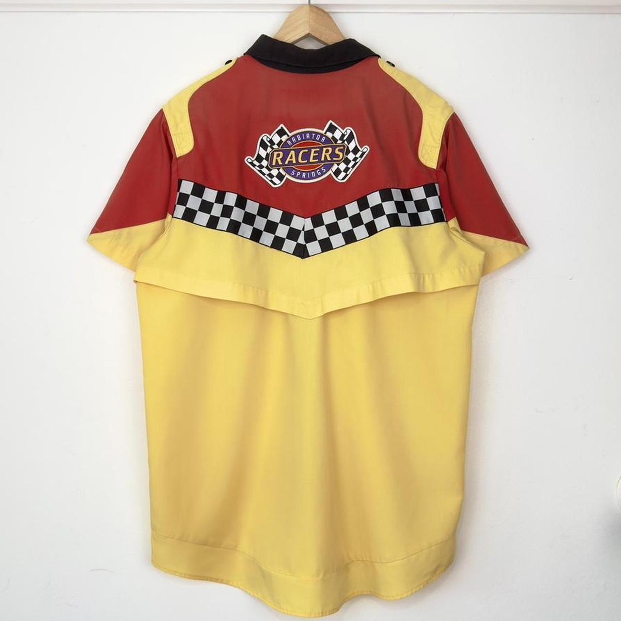Disneyland Radiator Springs Racers Cars Land Cast Member Button Shirt (Men's L)