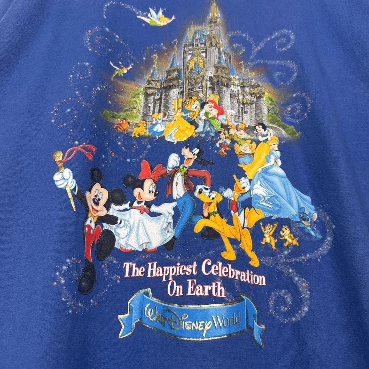 Vintage Walt Disney World Happiest Celebration on Earth 2005 T Shirt (XL)