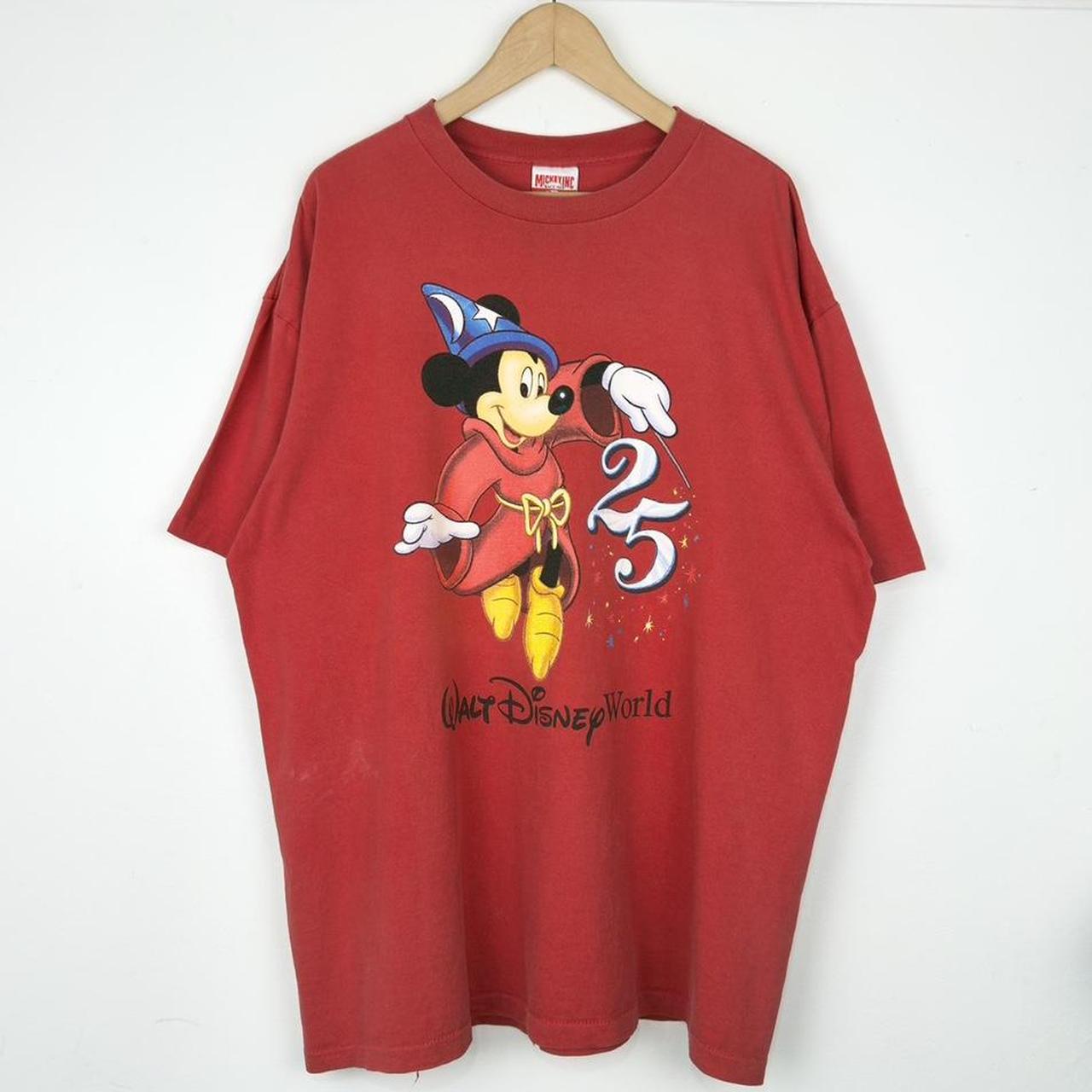 Vintage Walt Disney World 25th Anniversary 90s T Shirt (XXL)