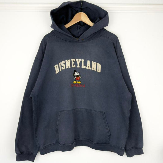 Vintage Disneyland Mickey Mouse Spell Out 90s Hoodie (L)