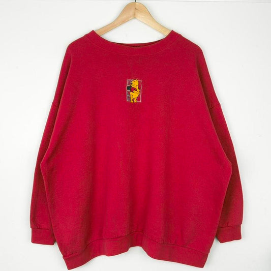 Vintage Winnie the Pooh Embroidered 90s Sweatshirt (Boxy XL/XXL)
