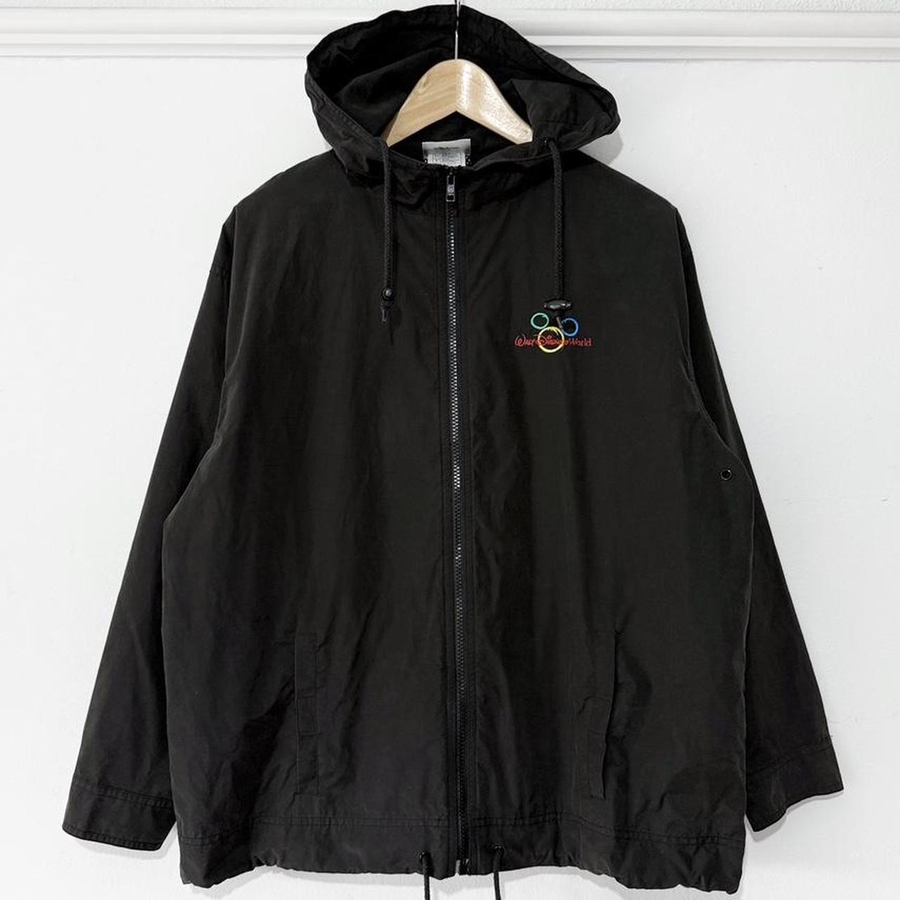 Vintage Walt Disney World Black Zip Up Jacket (S)