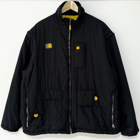 Vintage Mickey Mouse Zip Up Jacket Adjustable Gillet (M/L)