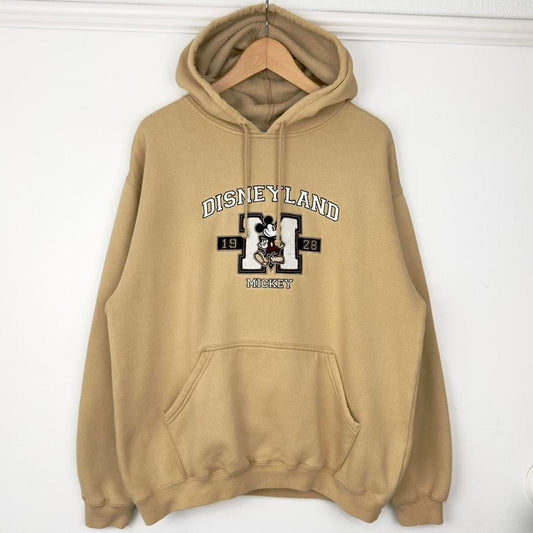 Vintage Disneyland Mickey Mouse Embroidered 00s Hoodie (S/M)