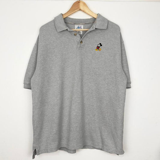 Vintage Mickey Mouse Disneyland 00s Polo Shirt (M)