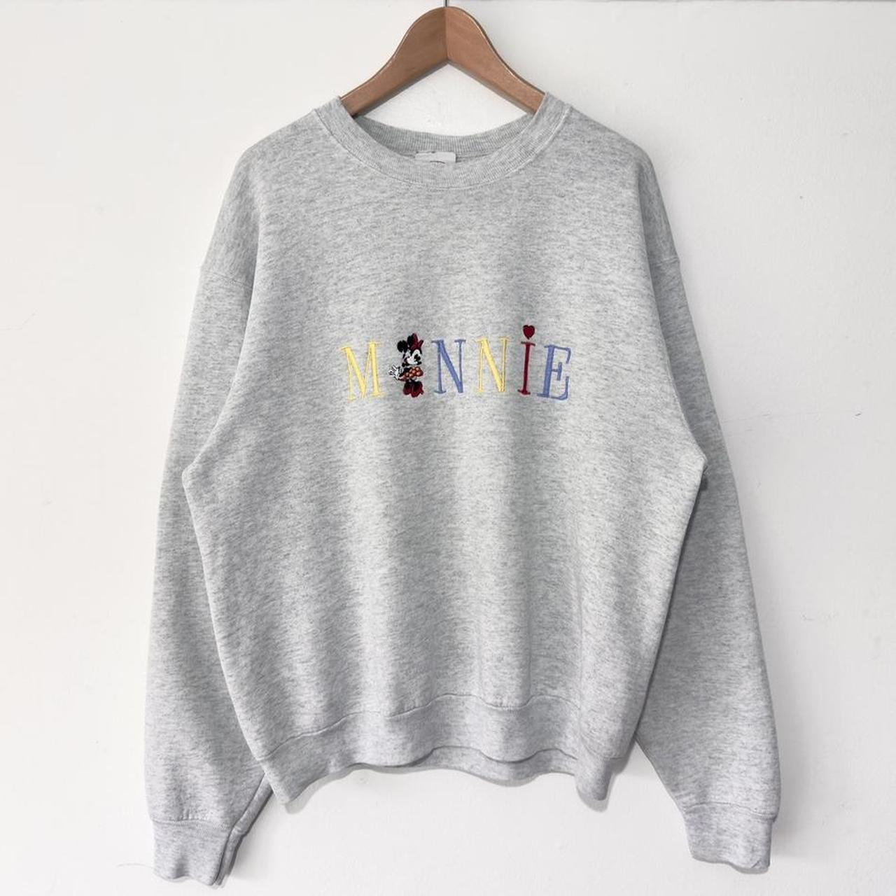 Vintage Minnie Mouse Embroidered 90s Sweatshirt (L)