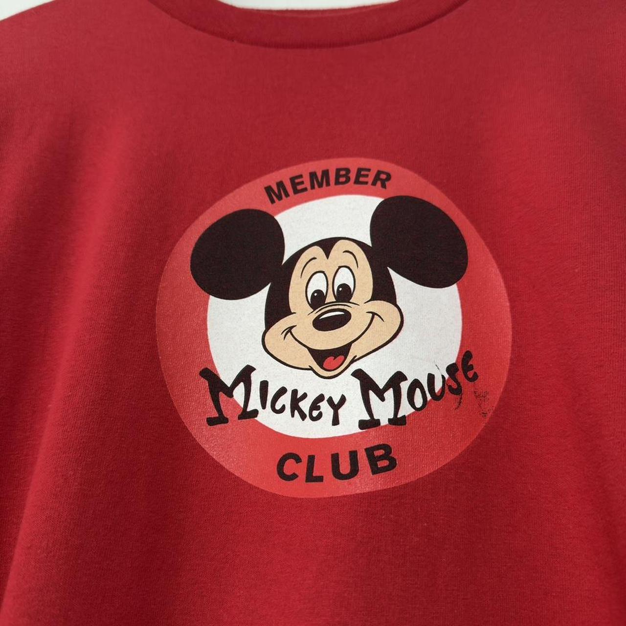 Vintage Mickey Mouse Club Member 00s Long Sleeve (L)