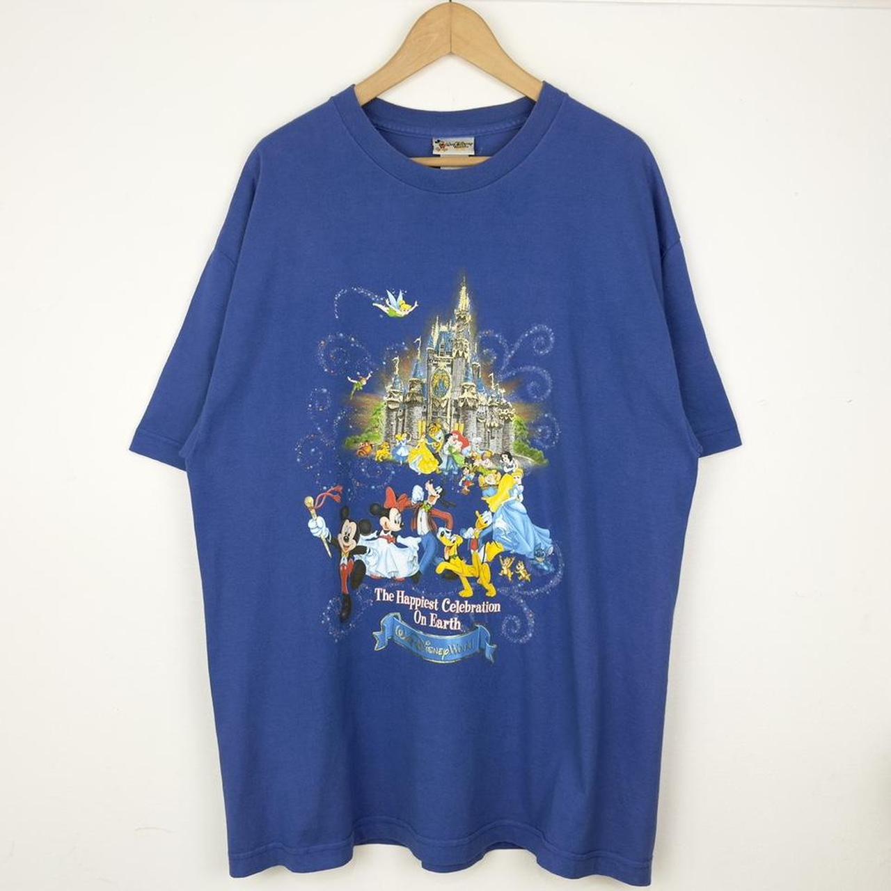 Vintage Walt Disney World Happiest Celebration on Earth 2005 T Shirt (XL)